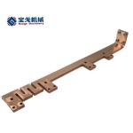 IGBT AC Output Copper Busbar with Tin Plated Cover Milling Process and Bending