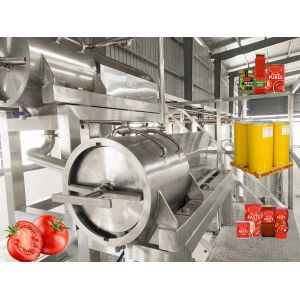 Industrial Grade Tomato Processing Line with One-stop Solution for Continuous