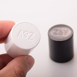 Customized Electroplated Round Crimp Metal Fragrant Caps Scented Bottle Lids