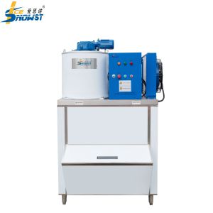 Buy cheap OEM Industrial Freshwater Flake Ice Machine With Ice Bin from wholesalers
