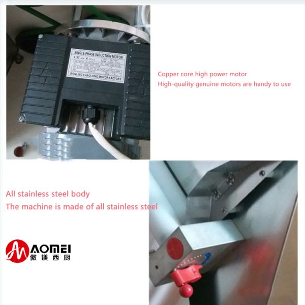 20 PCS/MIN Electric APD40 Stainless Steel Pizza Dough Press Machine for Dough Rolling