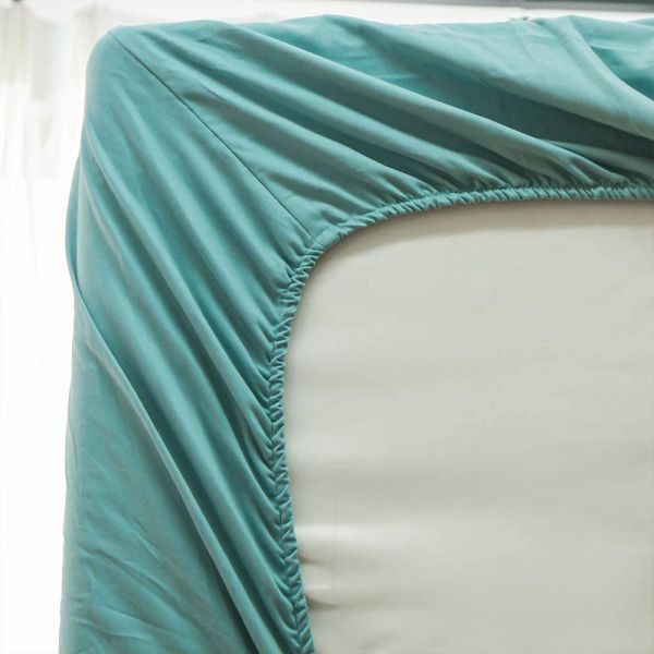 Anti Dust Mite Soft Wrinkle Free Bed Sheet Sets Temperature Regulation 3PCS 4 PCS