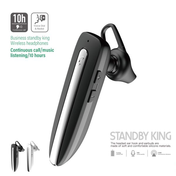 Super Battery Life Wireless Earphone for Running Meeting and Driving Noise Cancelling