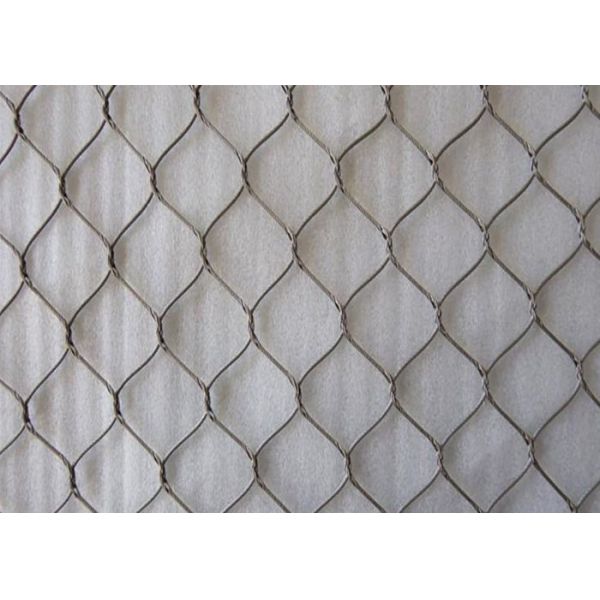 Flexible X-tend Ferruled Stainless Steel Wire Rope Mesh For Balcony Balustrade