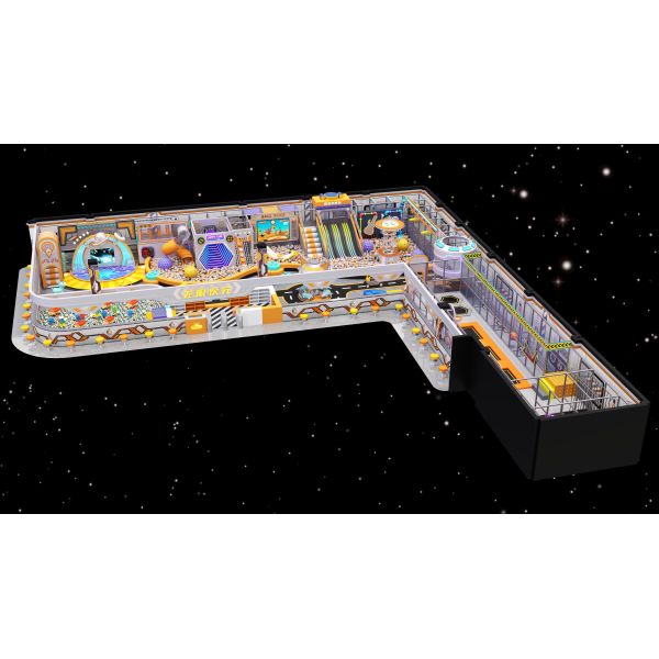 Child'S Imagination Run Wild Large Soft Play Equipment Naughty Castle Dreamlike World For Children