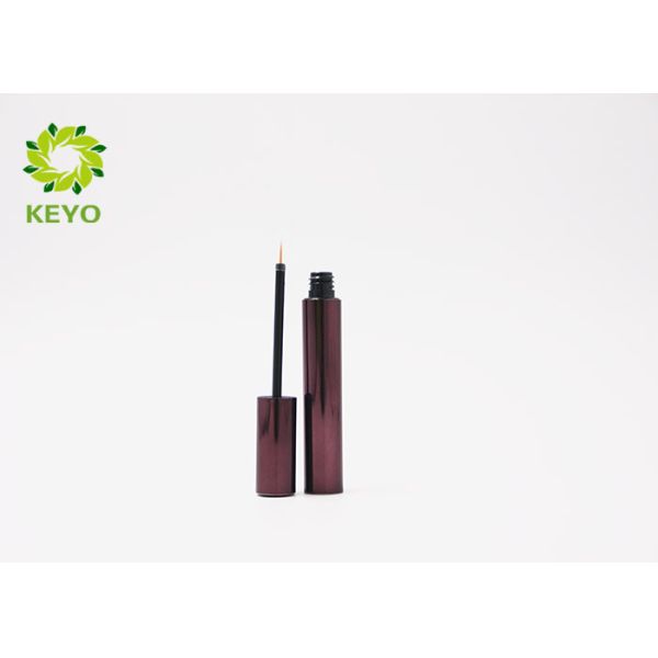 Custom Color Empty Eyeliner Tubes , 7ml Aluminum Liquid Eyeliner Container
