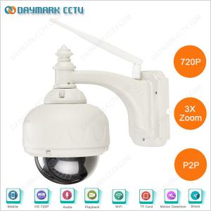 China 720p 4X Auto zoom mini speed dome camera with night vision wholesale