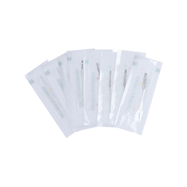 Disposable Needles For Permanent Makeup Tattoo Machine 0.35MM Eyebrow Lips Microblading Makeup Tools Acccessories