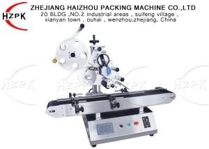 Tabletop High Speed Plastic Flat Bottle Labeling Machine Sticker Label