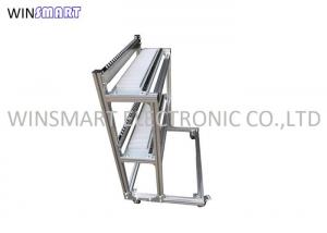 China SAMSUNG SM Stainless Steel Feeder Storage Trolley 2 Layers 4 Wheels on sale