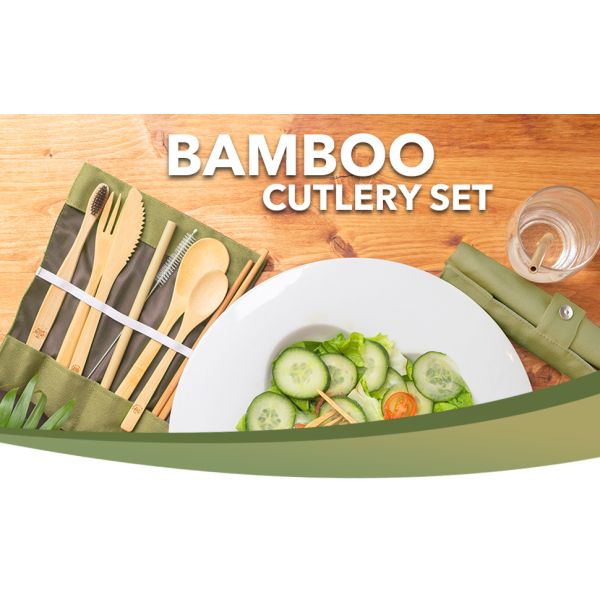 reusable utensil set silverware utensil carrying wood sustainable lunch vegan tools picnic cultery