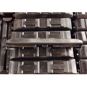 China 450mm Length Clip On Rubber Track Pads For Excavator 450HD wholesale