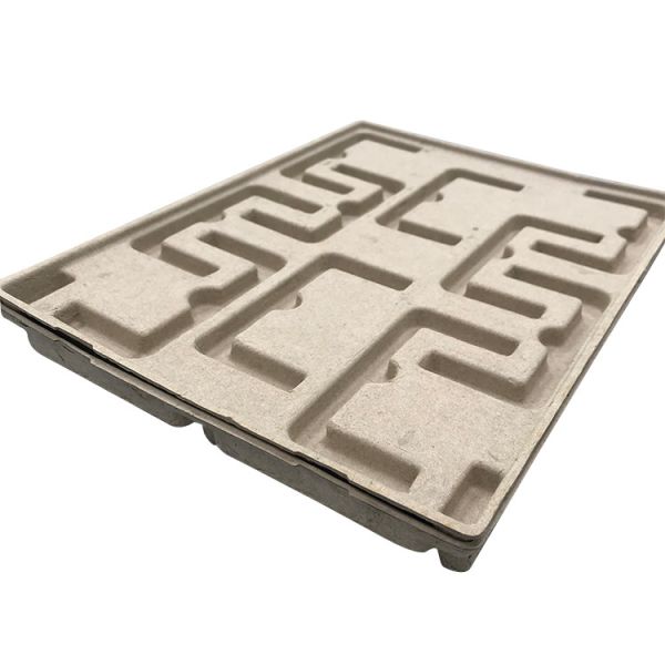 Industrial Pulp Tray Electronic Components Packaging For Fragile Product
