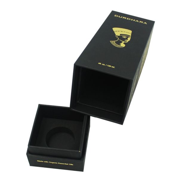 Printing Luxury Cosmetics Perfume Gift Box With Hot Stamping Logo Printing