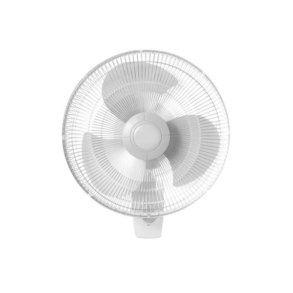 12" Three Speed Oscillation Electric Wall Fan For Home / Office / Kitchen