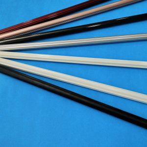 China 22 Inch 1.8ft Zinc Alloy Cast Iron Curtain Poles wholesale