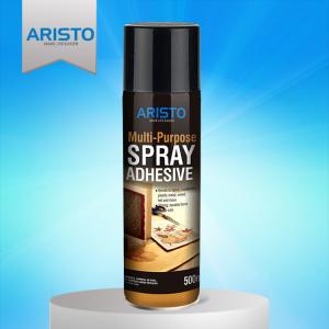 China 600ml Waterproof Aristo Textile Spray Adhesive Non Yellowing wholesale