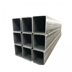 China Black Iron Mild Steel Square Tube ASTM A335 P23 3-20mm Wall Thicness wholesale