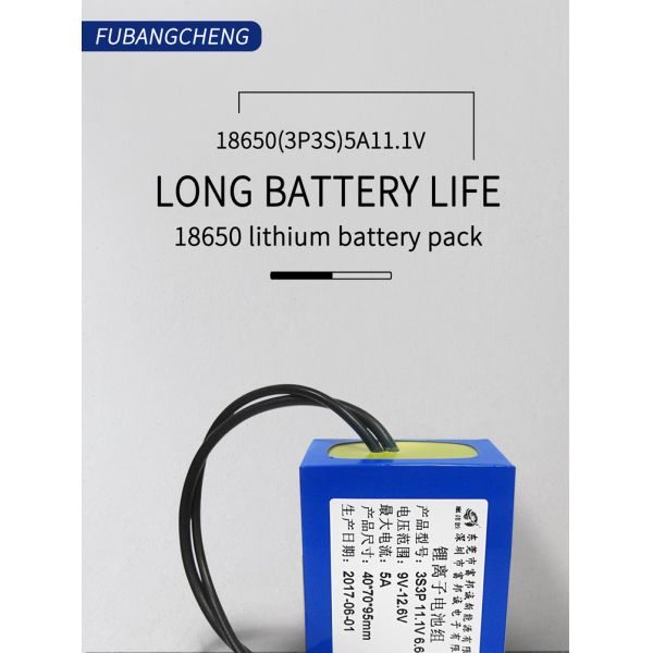 11.1V 6.8Ah 18650 Rechargeable Lithium Ion Batteries Lifepo4 Drone Toy Car Battery