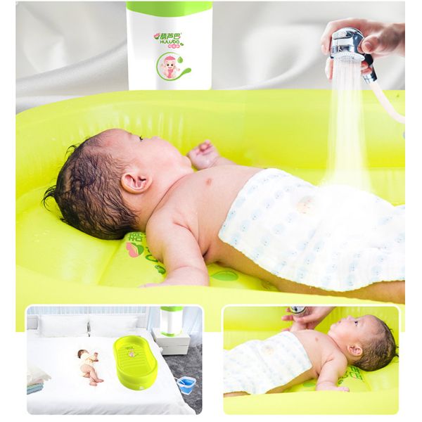 Music Function BPA Free Inflatable Baby Bathtub European Standard PVC Material