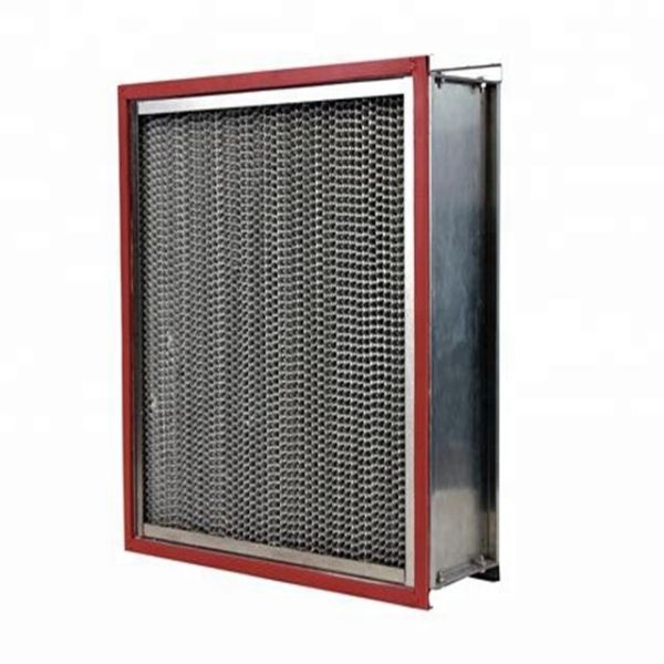 Large Dust Capacity High Temperature Hepa Filter High Efficiency For Oven
