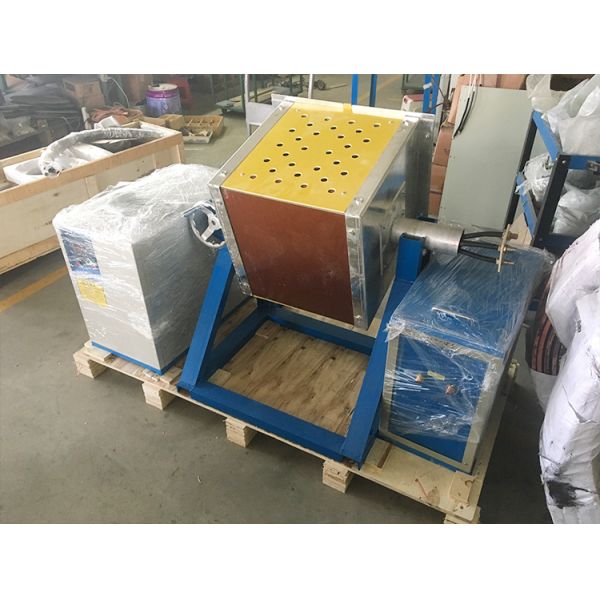 Small Capacity 10kg 20kg 30kg 40kg 50kg Scrap Aluminium Furnace Medium Frequency Induction Heating