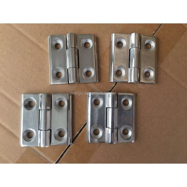 Sus304 Heavy Duty Steel Hinges Polish Surface For Cabinet Door