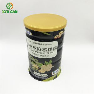 Buy cheap Milk Powder Tin Can 300g-500g Milk Powder Food Grade Tin Can Plastic Lids Custom from wholesalers
