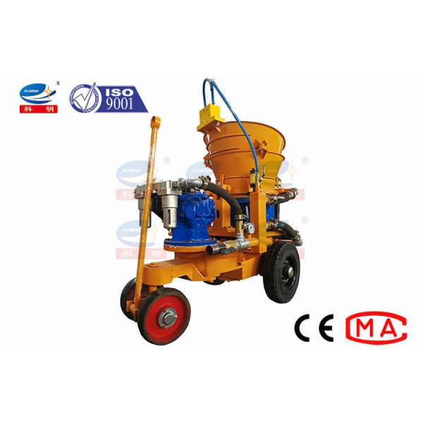 Concrete Spraying Pneumatic Shotcrete Machine Driven By Air Compressor