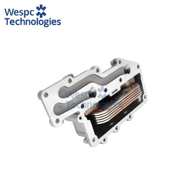 WESPC Oil Cooler 4134W027 4134W003 Construction Machinery Parts For Perkins 1104