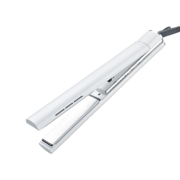 ANBOLIFE 5 Temperature Adjustment Electric Hair Straightener and Curler with 45W Power and 1 Year Warranty