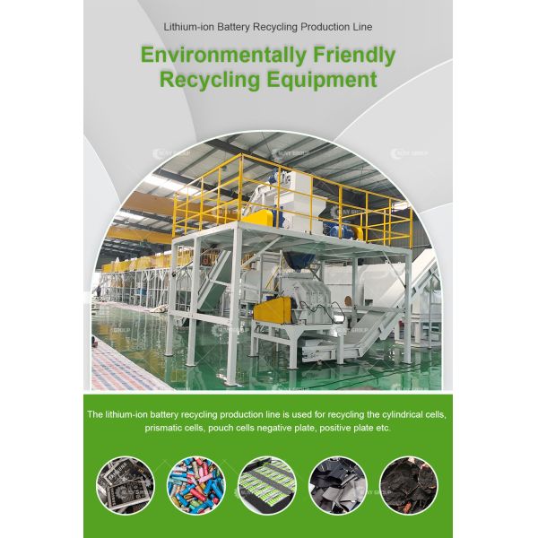 Upgrade Your Construction Works with Our Li-ion Lithium Ion Battery Recycling Machine