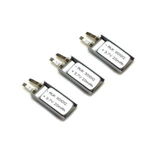 China 4.2V 20mAh Ultra Thin LiPo Battery 60mAh / 40mAh 3.7V 301012 301025 wholesale