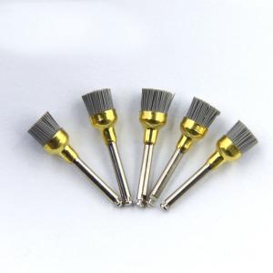 China Dentistry Dental Prophy Cup And Brush Latch Type Abrasive Fiber Al Oxide Bowl wholesale