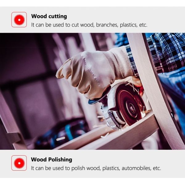 9000rpm Lithium Electric Angle Grinder Brushless Charging Grinding Dynamic Cutting Polishing Machine