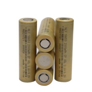 Rechargeable 18650 Lithium Battery 2000mah High Discharge Rate Lithium Ion