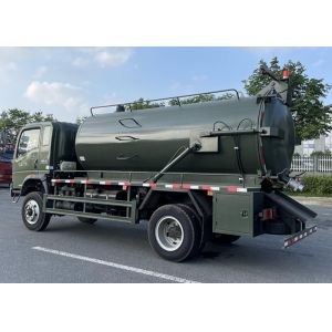 Sinotruk HOMAN 4x4 Off Road 8000L Sewer Vacuum Truck
