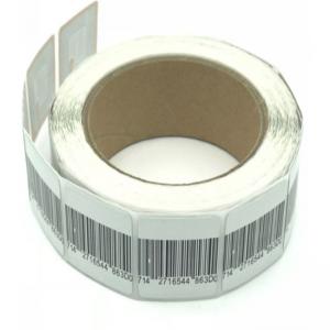 China High Detection Rate Round Security Solution AM Label In Roll / Anti Theft Tag wholesale