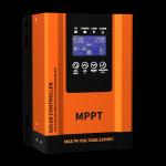 Smart Off-Grid MPPT Controller LCD Display and Touch Button for Advanced Solar