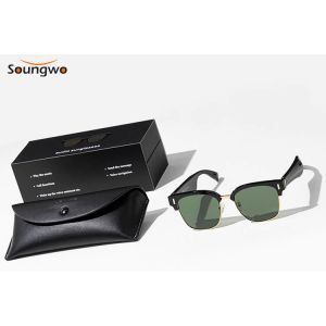 Smart Glasses Technology Bluetooth Sunglasses Voice Control Anti Blue Light