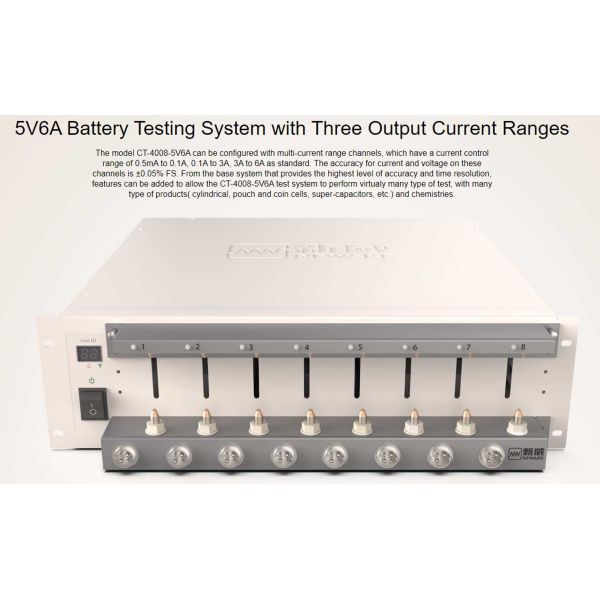 Pouch Cells Super Capacitor 5V6A Battery Cycle Tester For Car CE Listed