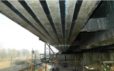 Light Weight Frp Plastic Panels 3.0mm Bending Shearing Reinforcement For Concrete Beams