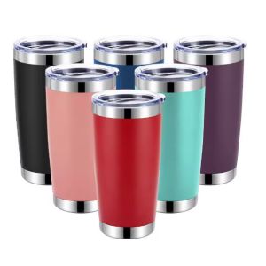 China 20 OZ Stainless Steel Insulated Wine Tumbler Sustainable Powder Coated wholesale