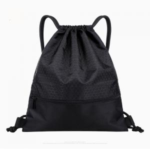 China Unisex Waterproof Drawstring Backpack Bag Oxford basketball bag backpack wholesale