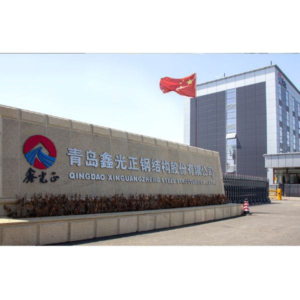 Painted Galvanized Prefabricated Building Q235B Prefab Steel Warehouse Workshop