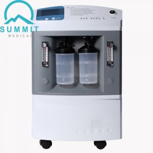 China Hospital Grade Dual Flow Medical Oxygen Concentrator Machine 10 Liter on sale