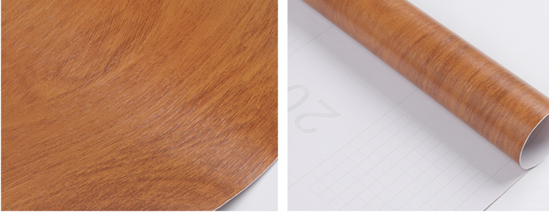 Wood grain Home Decor Furniture Vinyl Wrap Waterproof Wall Sticker Self Adhesive PVC Wallpaper for Kitchen Desk Door Decorative Film