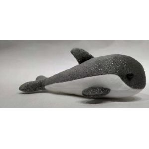 China 22cm 8.66 Inch Porpoise Wild Animal Plush Toys Recycled Material wholesale
