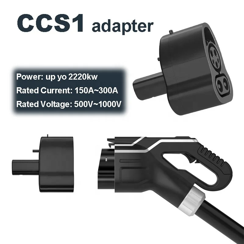 CCS1 To Tesla EVSE Adapter EV Fast Charger Connector For Tesla Model 3 Model Y Model X