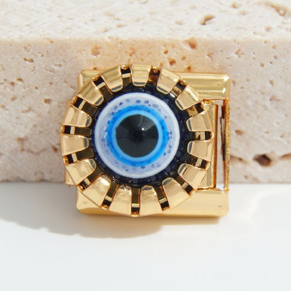 Popular Design Stainless Steel Clover Flower Italian Charm Links for Bracelet